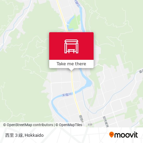 西里３線 map