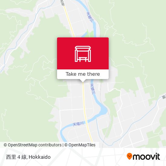 西里４線 map