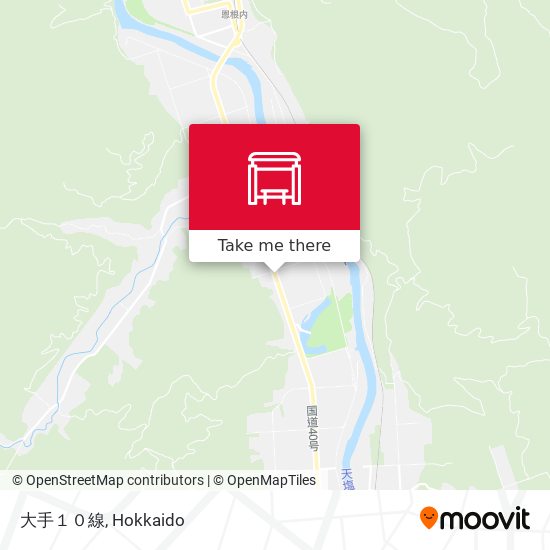 大手１０線 map