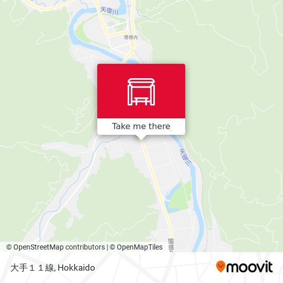 大手１１線 map