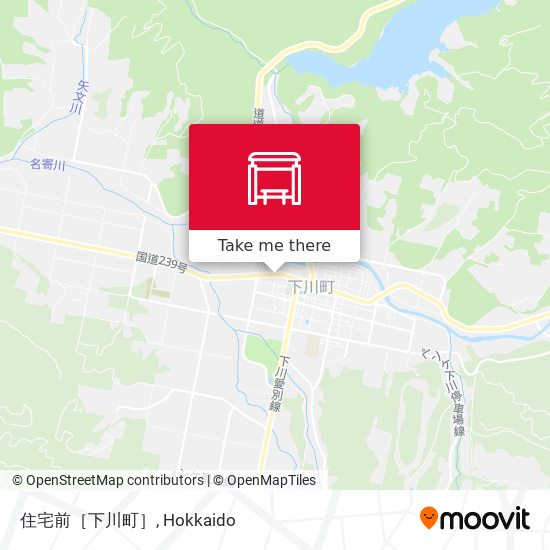 住宅前［下川町］ map