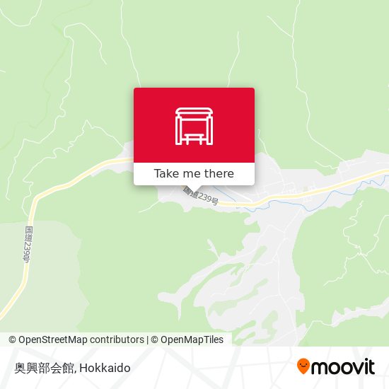 奥興部会館 map