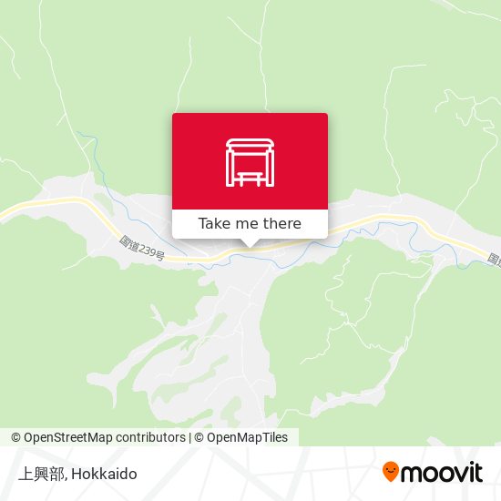 上興部 map