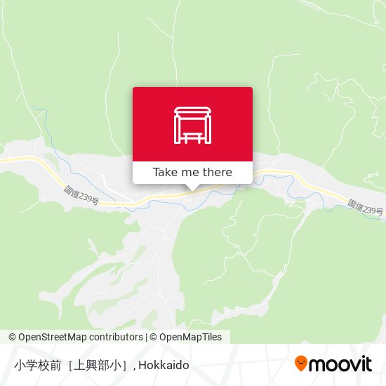 小学校前［上興部小］ map