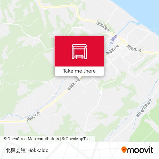 北興会館 map
