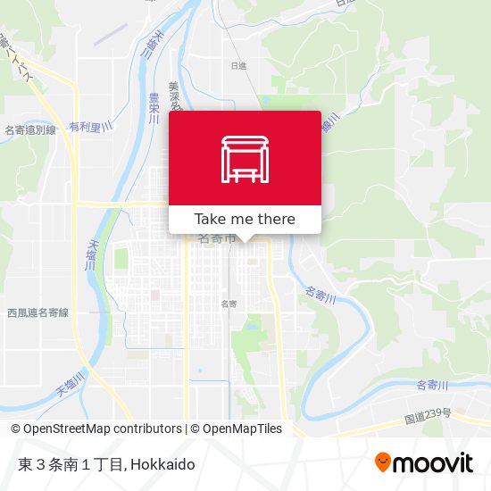 東３条南１丁目 map