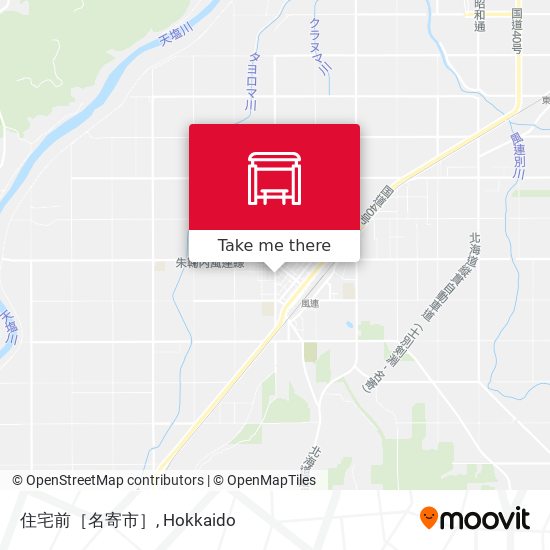 住宅前［名寄市］ map