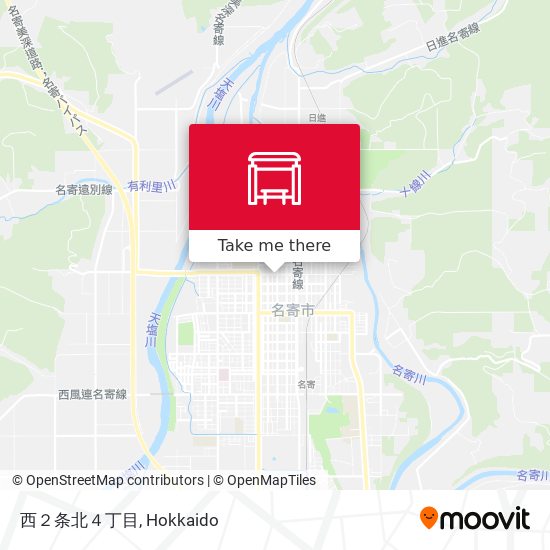 西２条北４丁目 map