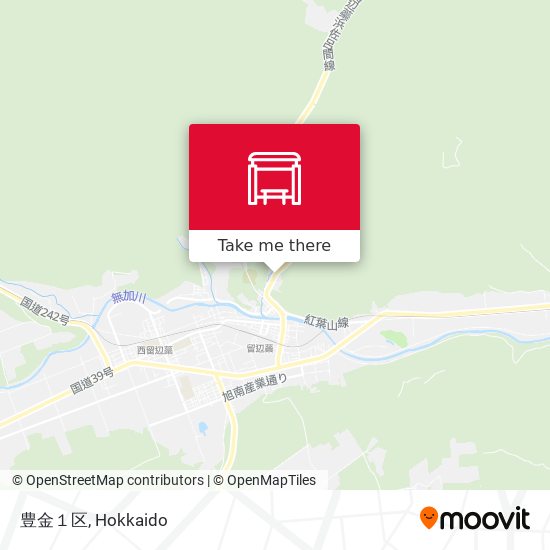 豊金１区 map