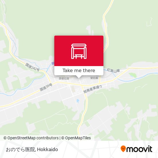 おのでら医院 map