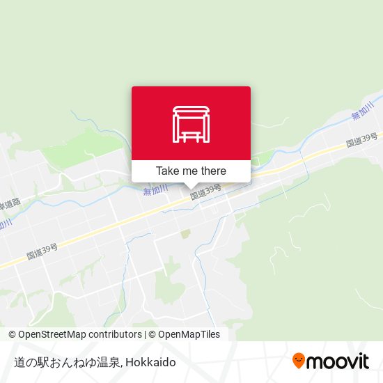 道の駅おんねゆ温泉 map