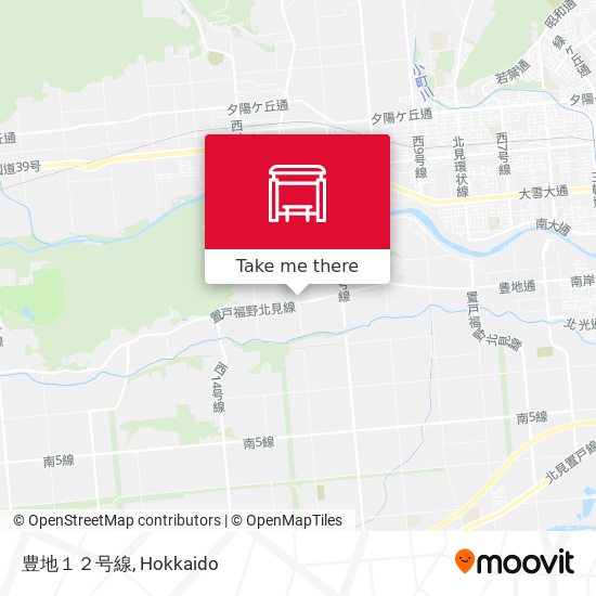 豊地１２号線 map