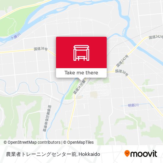 農業者トレーニングセンター前 map