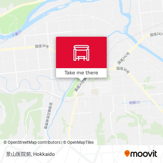 景山医院前 map