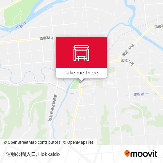運動公園入口 map