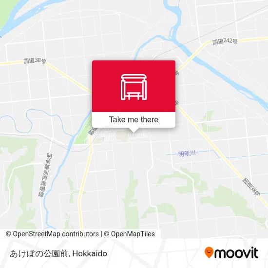 あけぼの公園前 map
