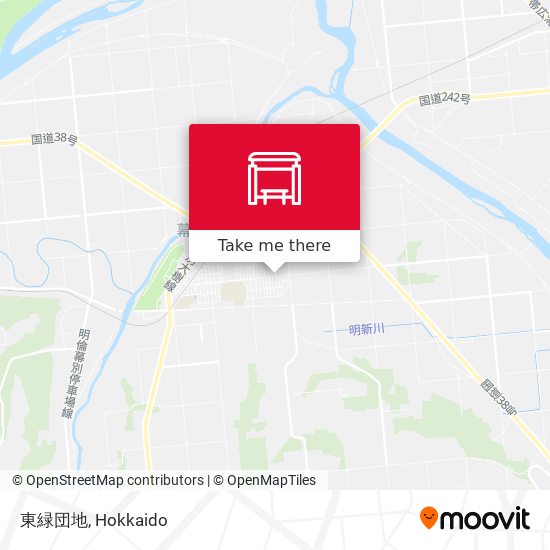 東緑団地 map