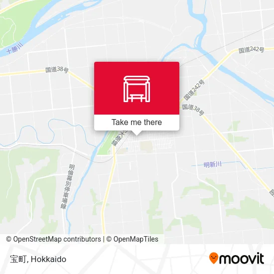 宝町 map