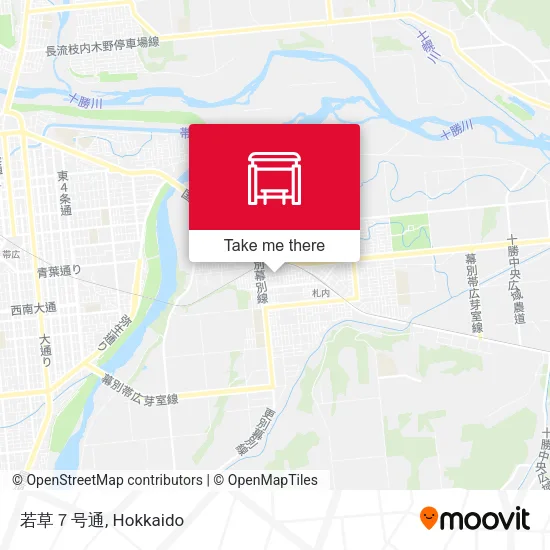 Wakakusa 7 Street map