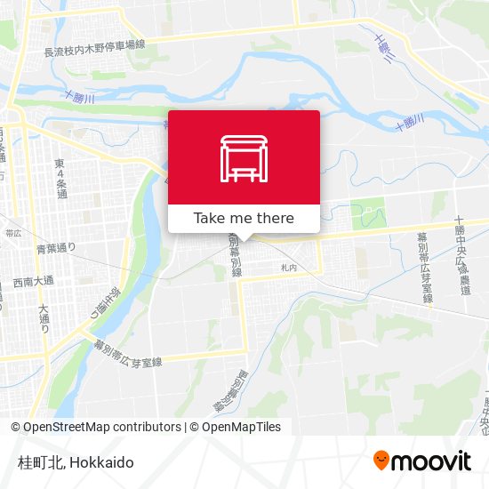 桂町北 map