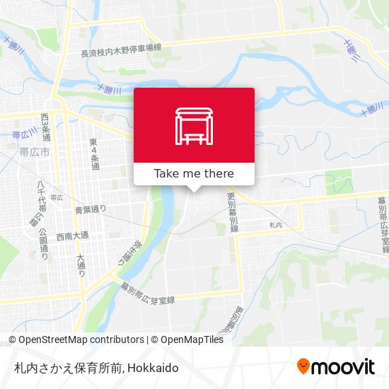 札内さかえ保育所前 map