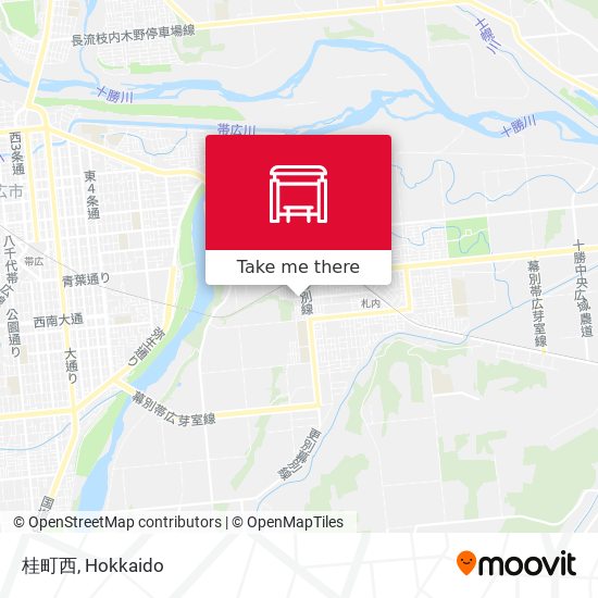 桂町西 map