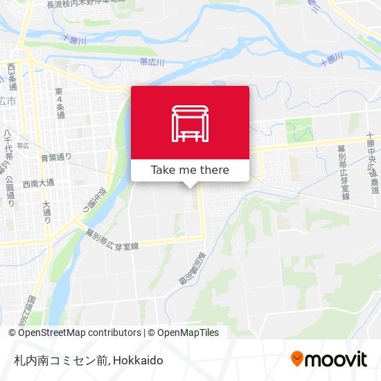 札内南コミセン前 map