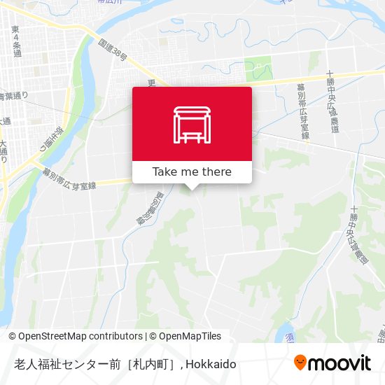 老人福祉センター前［札内町］ map