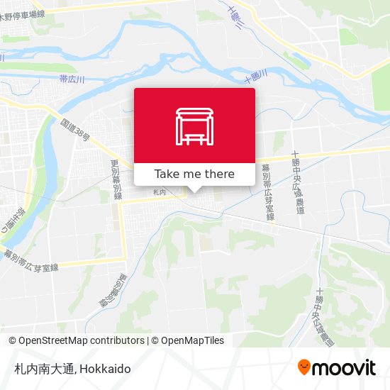札内南大通 map