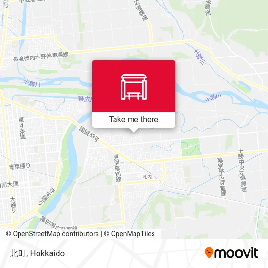 北町 map