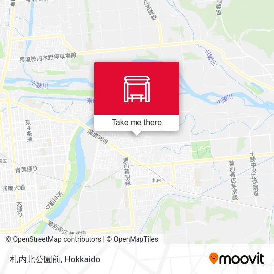 札内北公園前 map