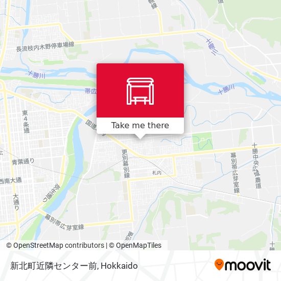 新北町近隣センター前 map