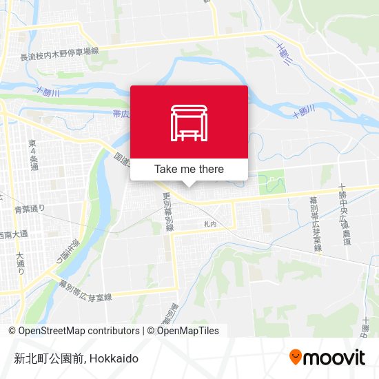 新北町公園前 map