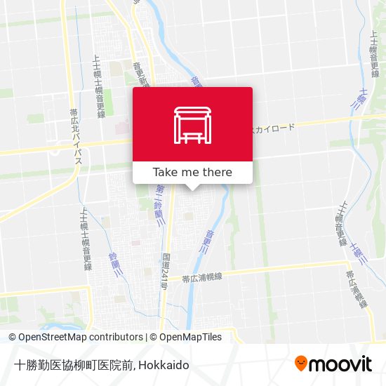 十勝勤医協柳町医院前 map