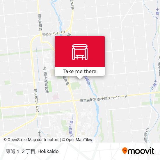 東通１２丁目 map