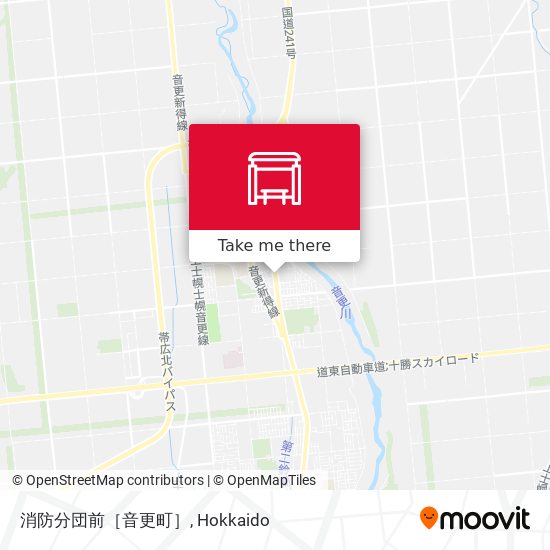 消防分団前［音更町］ map