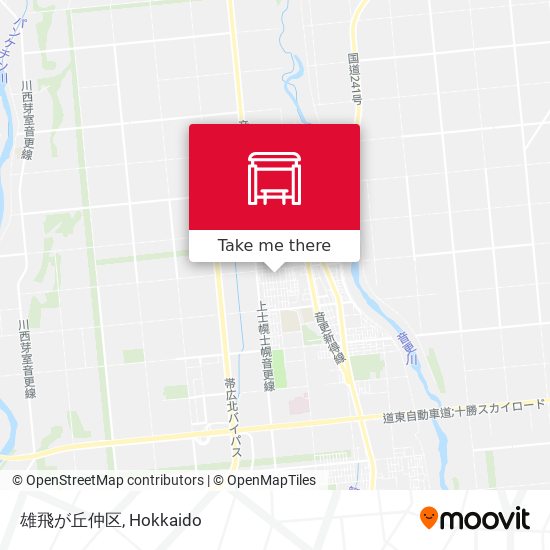 雄飛が丘仲区 map
