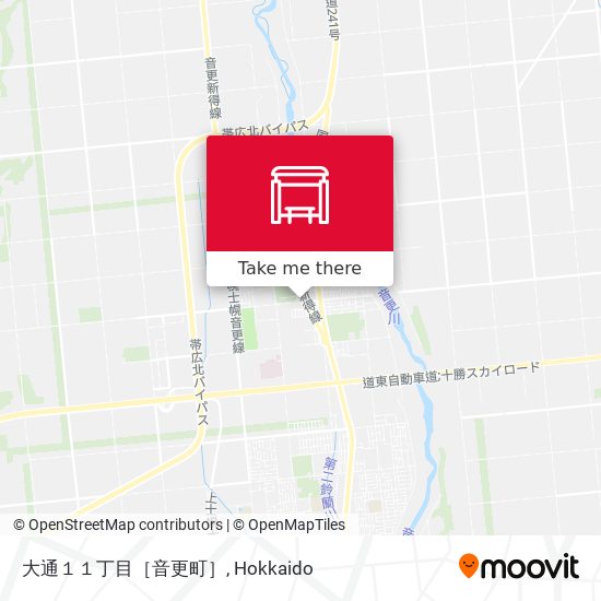 大通１１丁目［音更町］ map