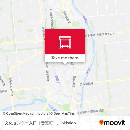 文化センター入口［音更町］ map