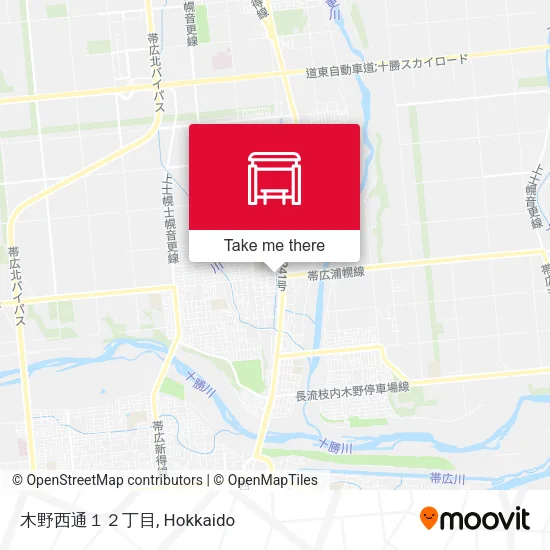 木野西通１２丁目 map