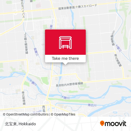 北宝来 map