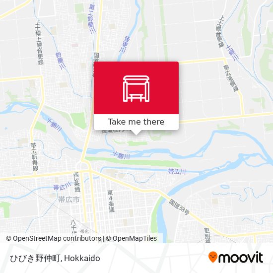 ひびき野仲町 map