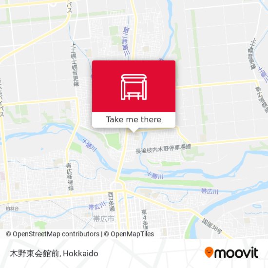 木野東会館前 map