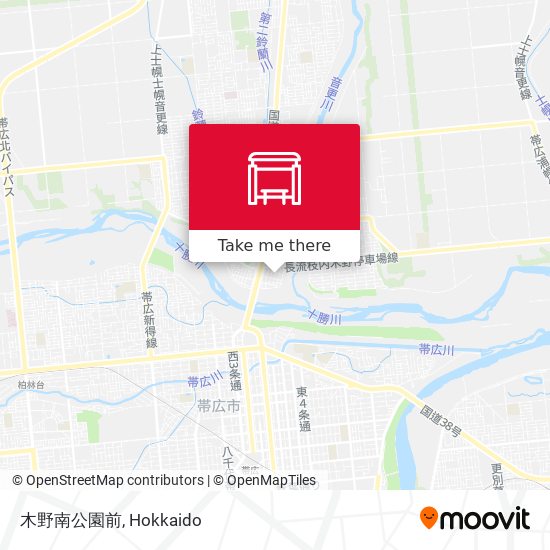 木野南公園前 map