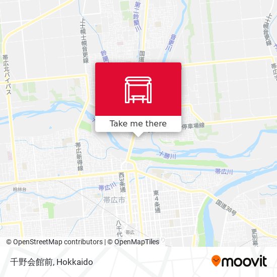千野会館前 map