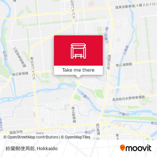 鈴蘭郵便局前 map