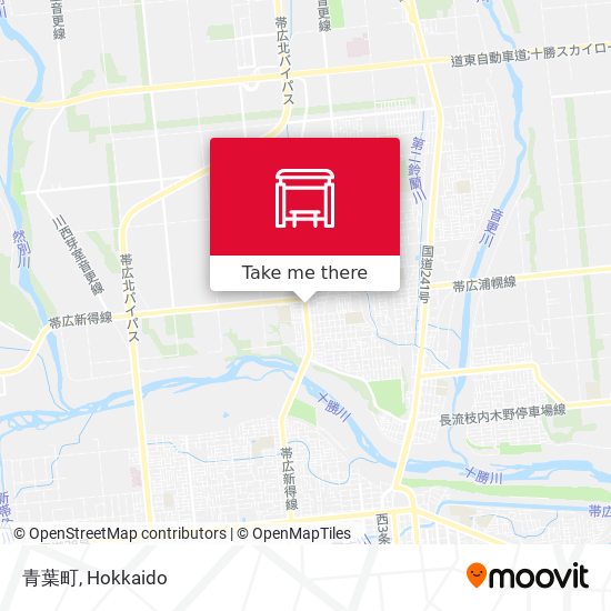 青葉町 map