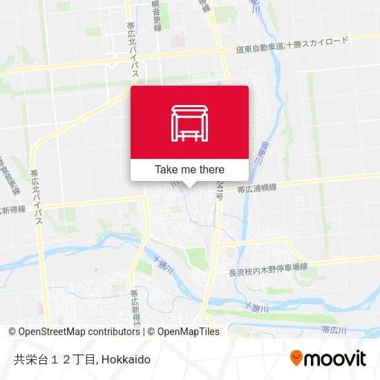 共栄台１２丁目 map