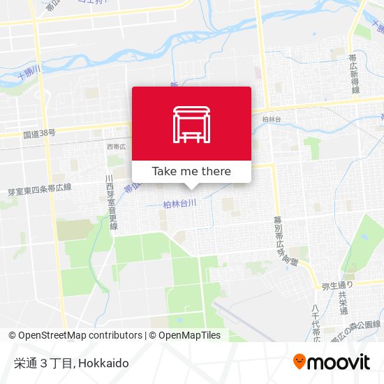栄通３丁目 map