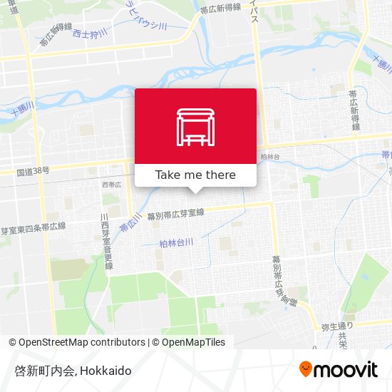 啓新町内会 map